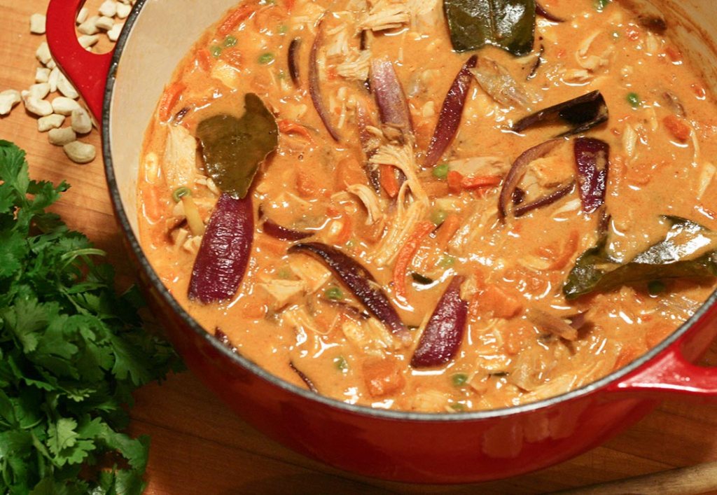 Turkey Sweet Potato Cashew Curry