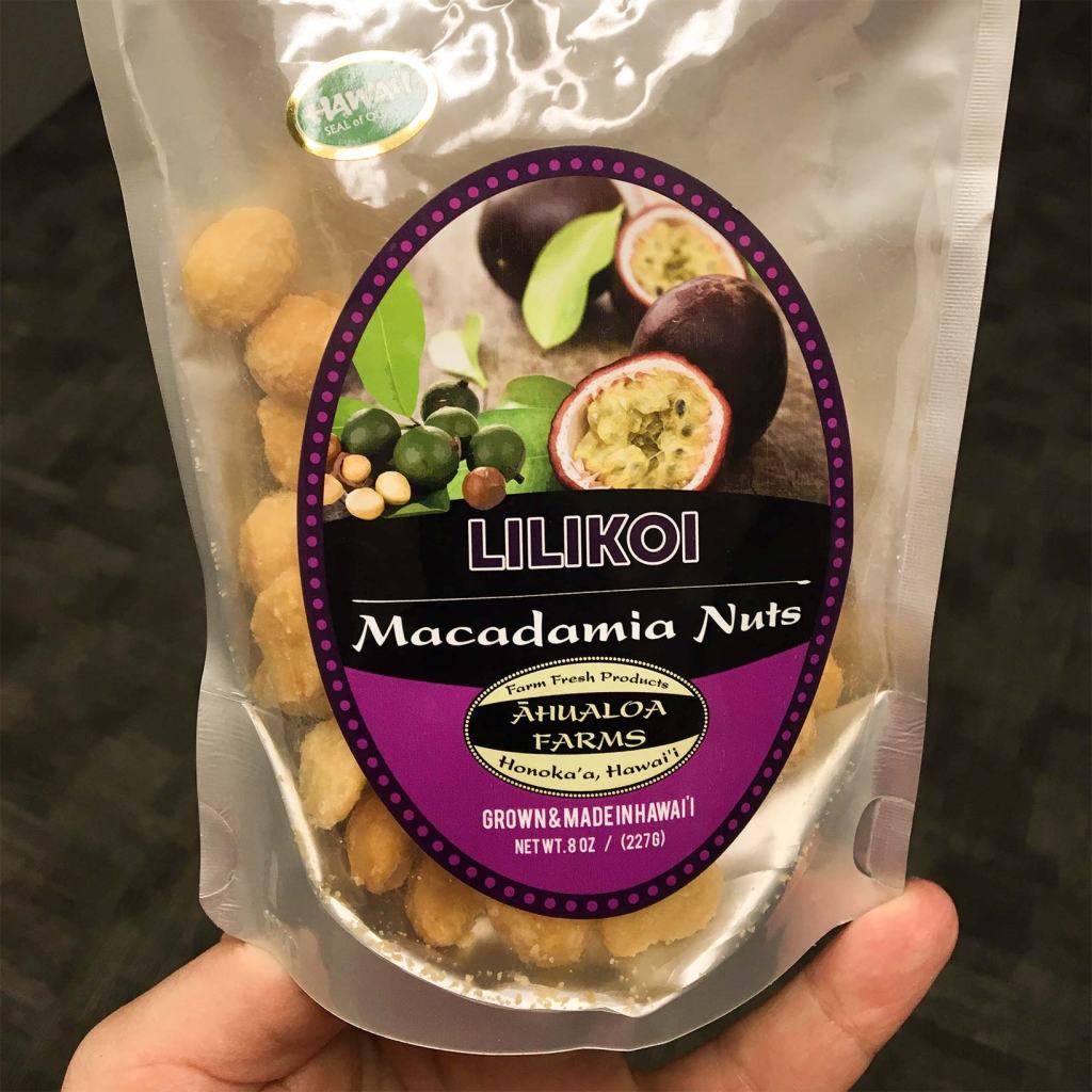lilikoi macadamia nuts
