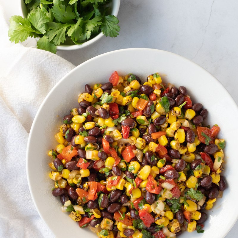 Roasted Corn and Black Bean&nbsp;Salad
