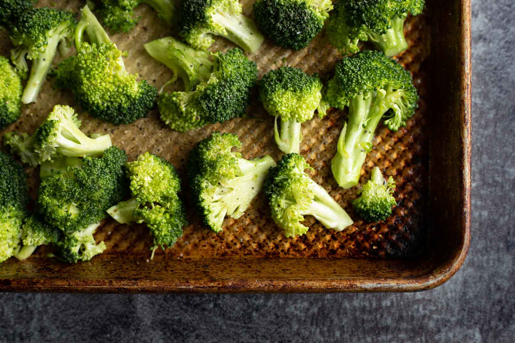 Seasoned Roasted Broccoli