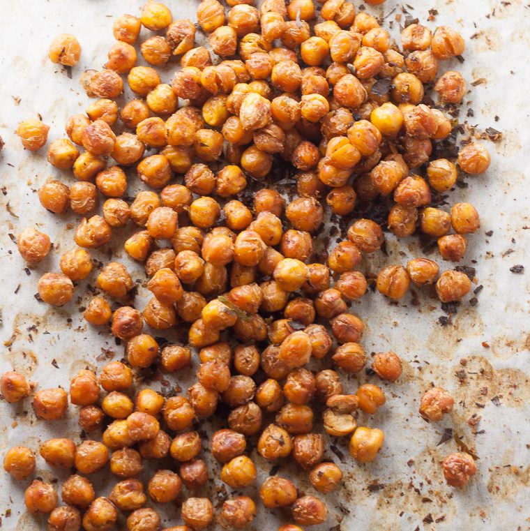 Thai Lime and Chili Roasted Chickpeas - howdoyoufood.com