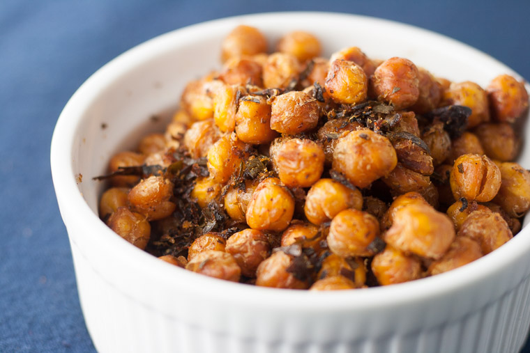 Thai Lime and Chili Roasted Chickpeas - howdoyoufood.com